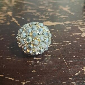 Sarah Coventry Gold and Silver Crystal Ring